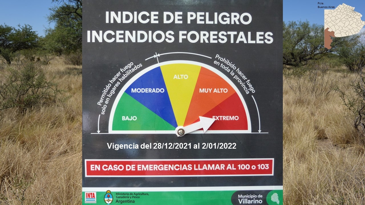 Alto índice De Peligro De Incendios Forestales En El Sur De La Pcia De Bs As Opción Rural 3709