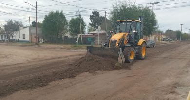 Plan integral de reestructuración de calles en B. Bonacina