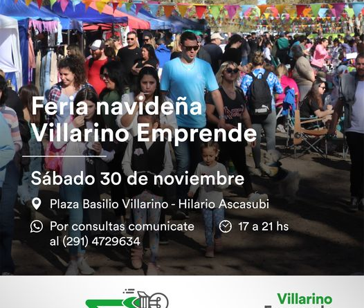 Feria Villarino Emprende edición navideña