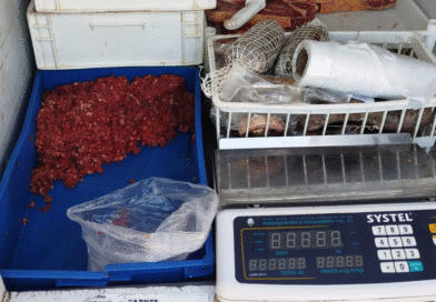 Se evitó comercio de carne bovina y embutidos transportados sin cadena de frío