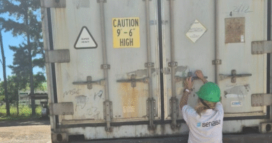 Certificación de exportación de 24 toneladas de carne ovina congelada