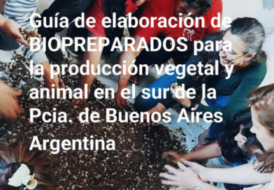 La Guía de elaboración de biopreparados para la producción vegetal y animal en el sur de la Pcia. de Buenos Aires
