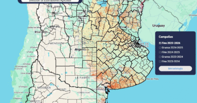 El Gobierno nacional lanzó el Mapa de Cultivos en Expoagro 2026