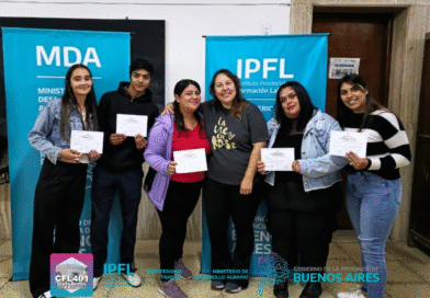 Entrega de certificados del trayecto inseminador/a artificial en el CFL 401