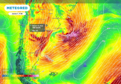 Semana de alto impacto meteorológico en Patagonia: frío, tormentas y ciclogénesis con temporal de viento