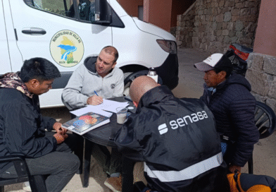 Acciones sanitarias y atención territorial a más de 200 productores