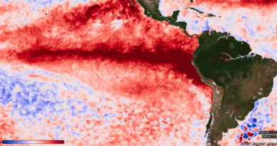 Un nuevo pronóstico refuerza la hipótesis de un Super El Niño histórico con un calentamiento superior a los 3°C.